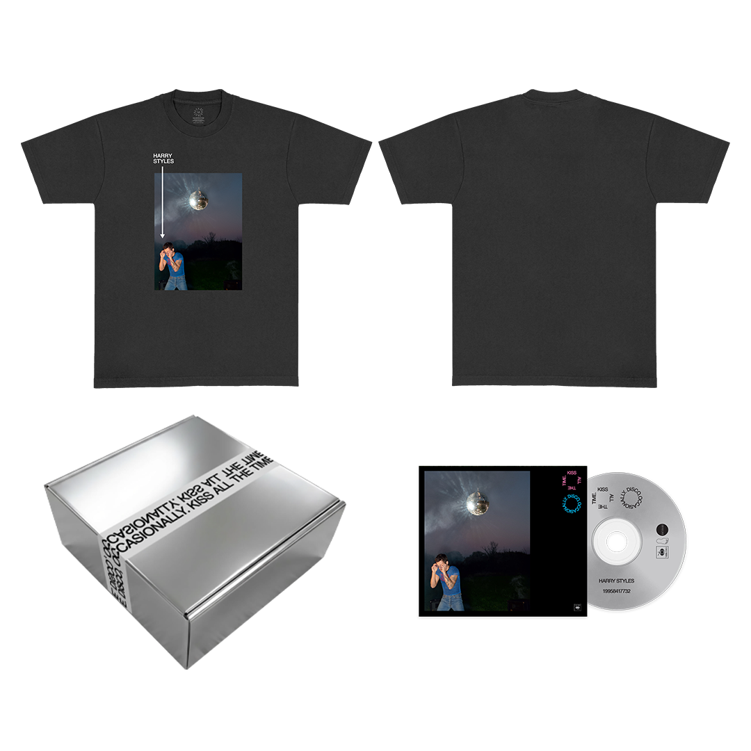 KISS ALL THE TIME. DISCO, OCCASIONALLY. – PHOTO TEE + CD BOX SET